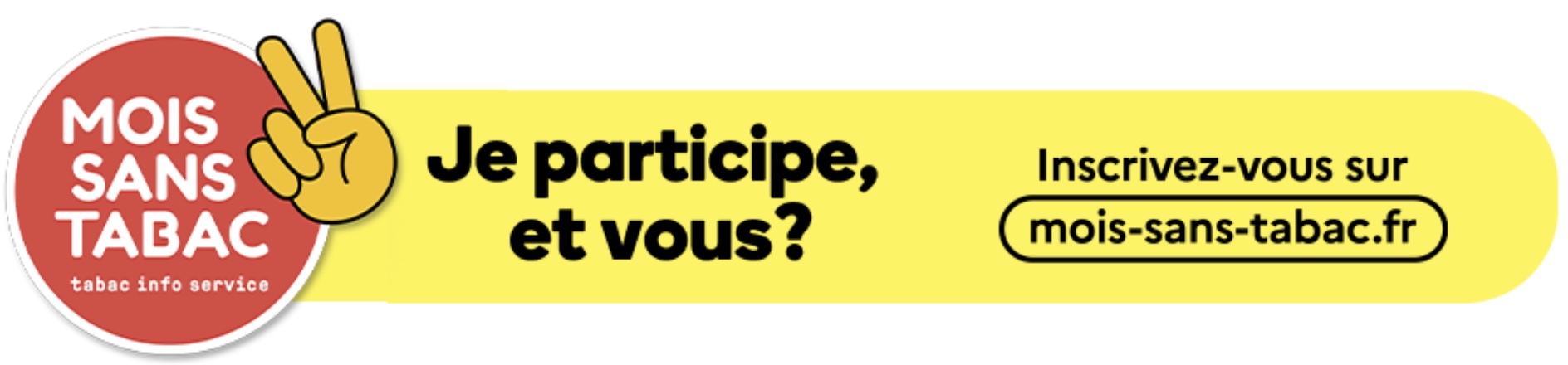 Bannière signature de mail Mois sans tabac 2025 – Site PRO Mois sans ...